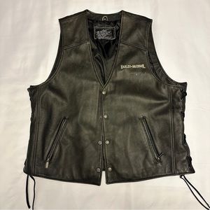 Harley Davidson Leather Vest